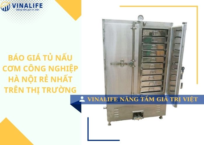 Báo giá tủ nấu cơm công nghiệp Hà Nội