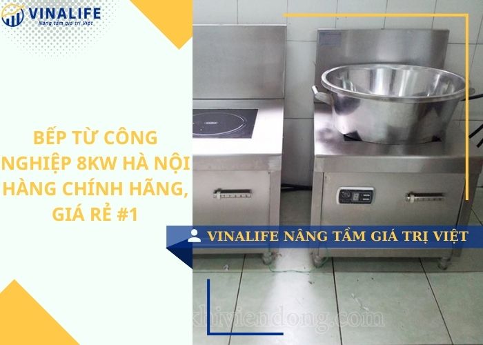 Bếp từ công nghiệp 8kw Hà Nội
