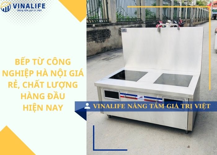 Bếp từ công nghiệp đôi Hà Nội