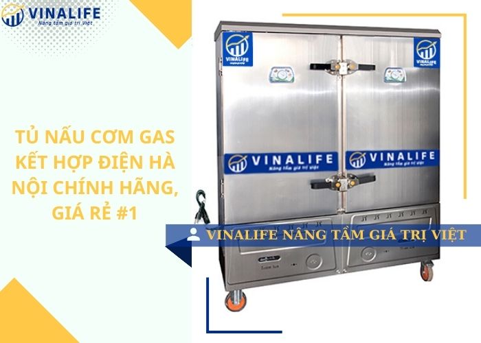 Tủ nấu cơm gas kết hợp điện Hà Nội là gì