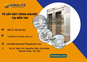 Tủ sấy bát công nghiệp tại Bến Tre