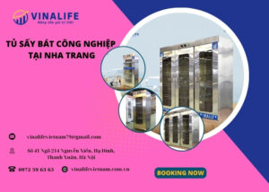 Tủ sấy bát công nghiệp tại Nha Trang