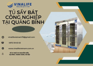 Tủ sấy bát công nghiệp tại Quảng Bình