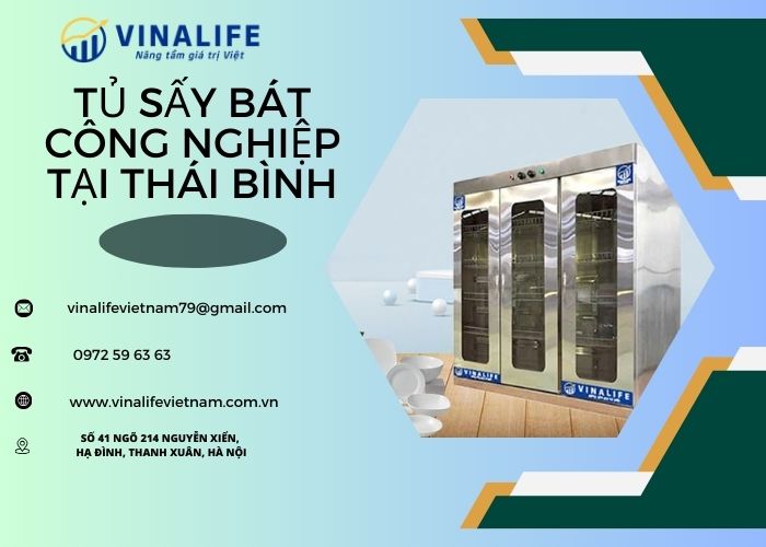 Tủ sấy bát công nghiệp tại Thái Bình