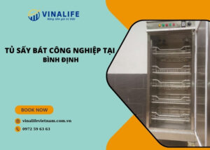 Tủ sấy bát công nghiệp tại Bình Định